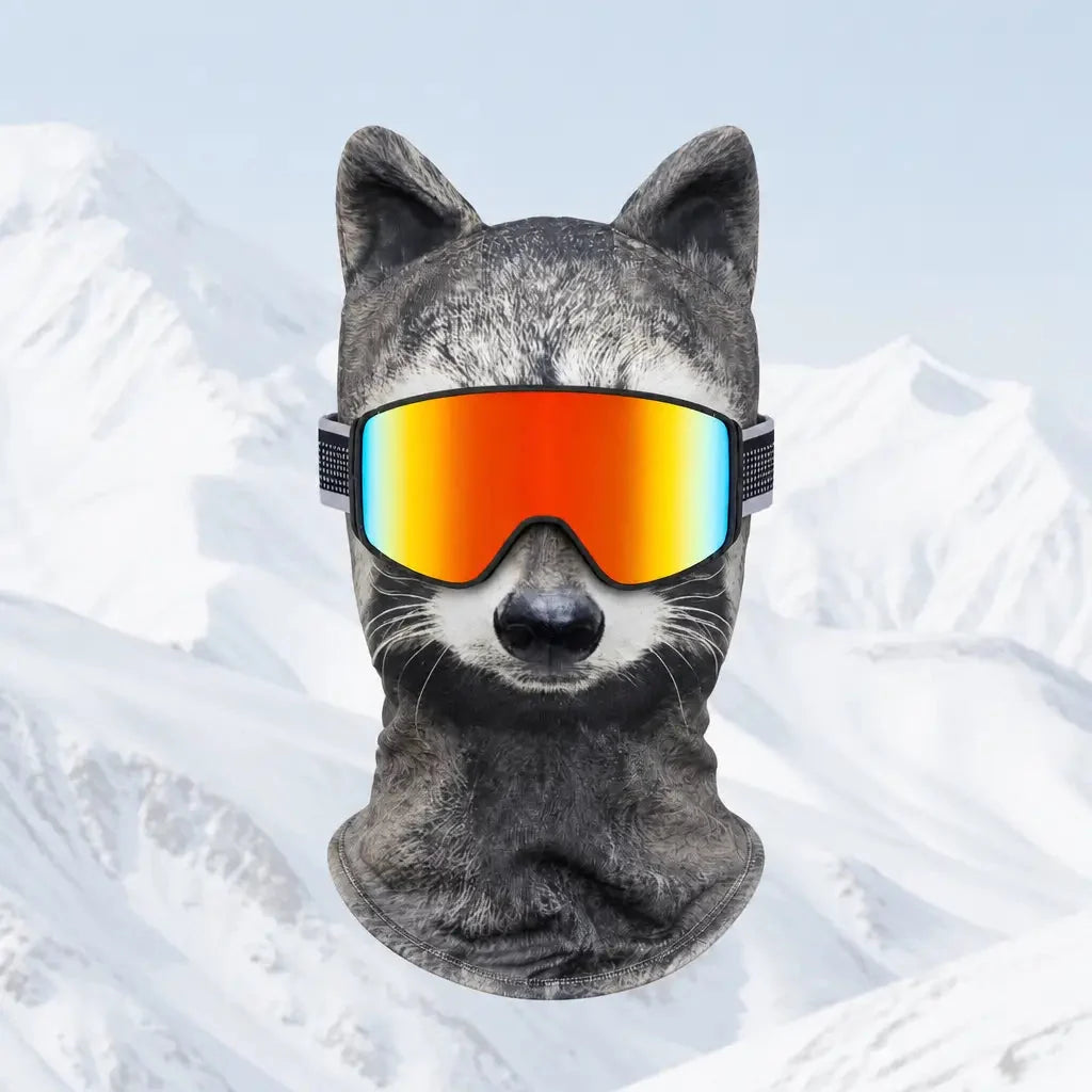 Furclava animal ski mask balaclava