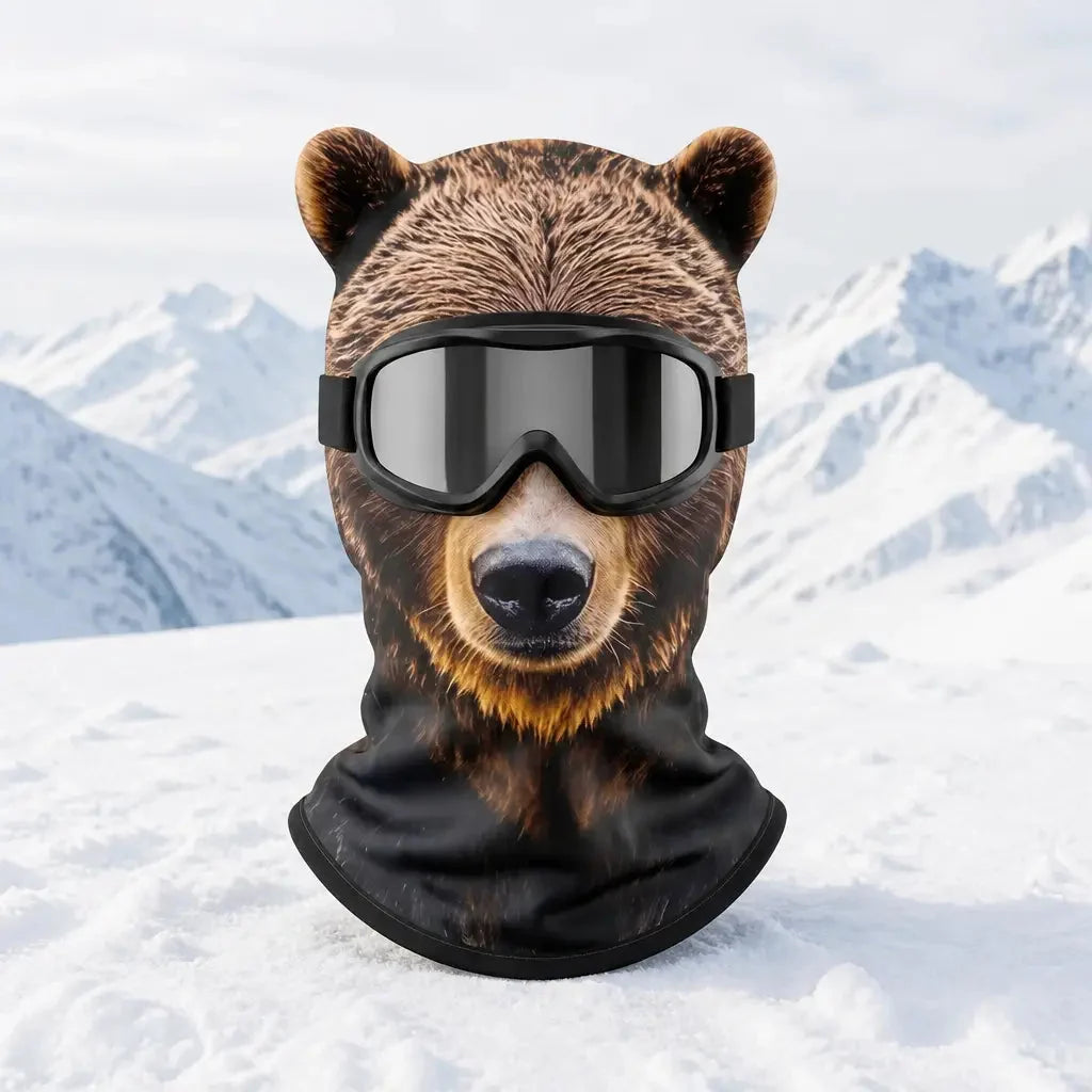 Furclava animal ski mask balaclava
