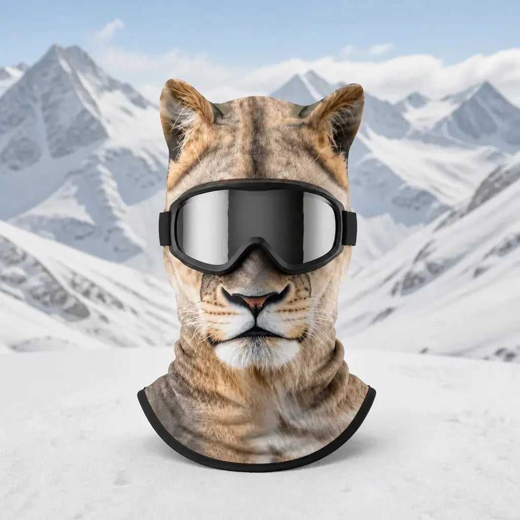 Furclava animal ski mask balaclava
