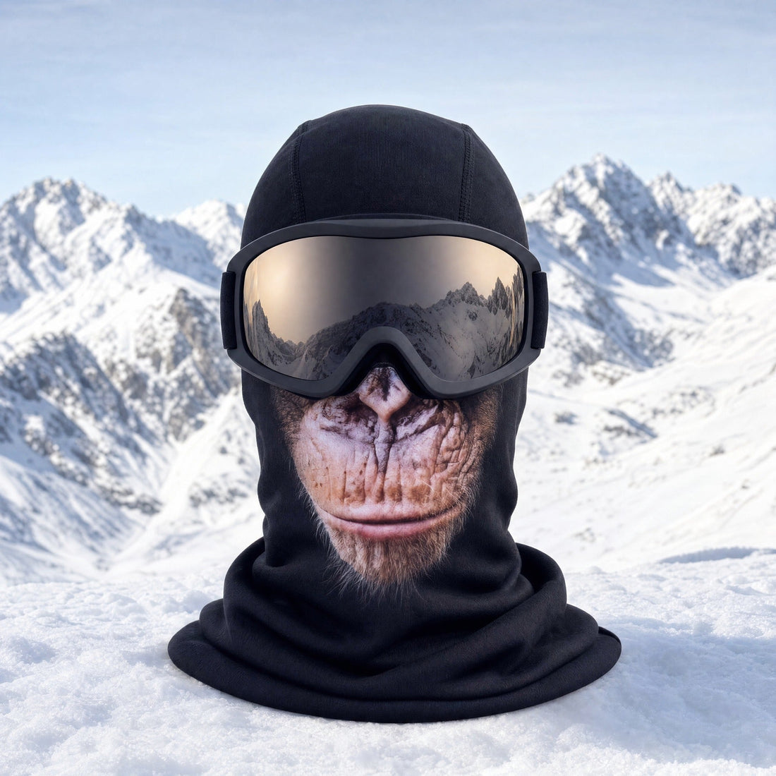 Furclava Ski Mask - chimpance